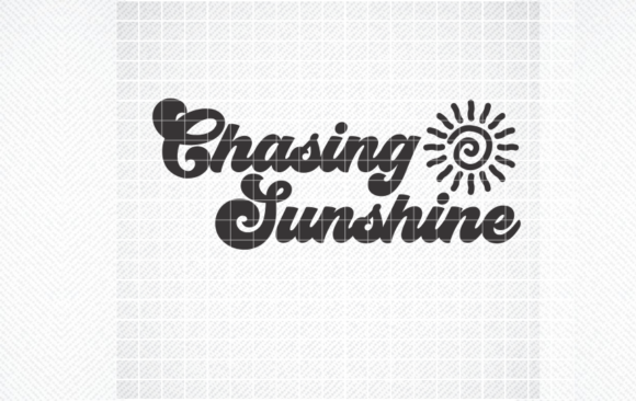 Chasing Sunshine SVG: Summer Graphics for Crafts