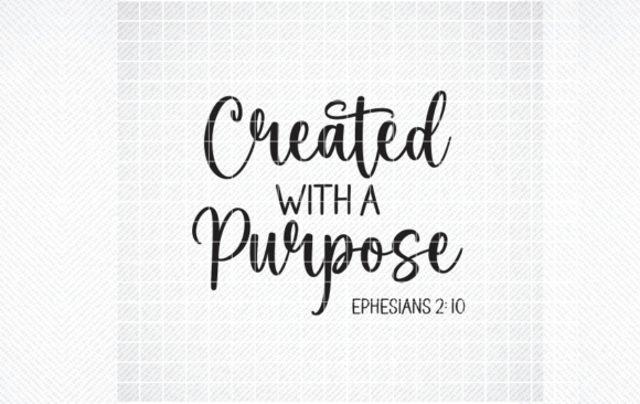 Created with Purpose SVG: Ephesians 2:10