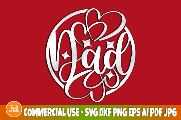 Dad SVG Cut File, Shirt for Dad SVG