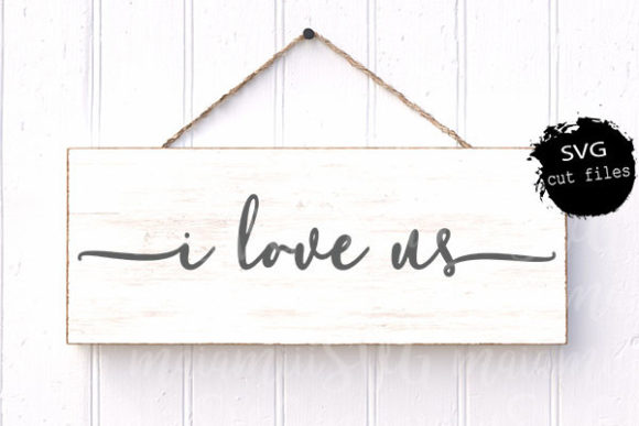 I Love Us SVG: Modern Graphics for Crafts & Branding