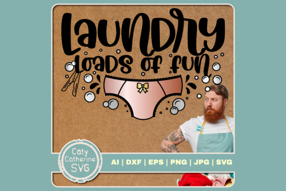 Laundry Loads of Fun Graphics for Crafts