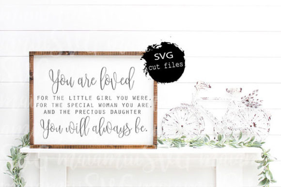 You Are Loved SVG: Graphics for Crafts